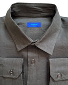 MALLORCA Linen Shirt - Custom Olive 1/Sage - CRASQI